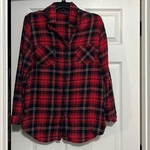 Derek heart plus 1X flannel